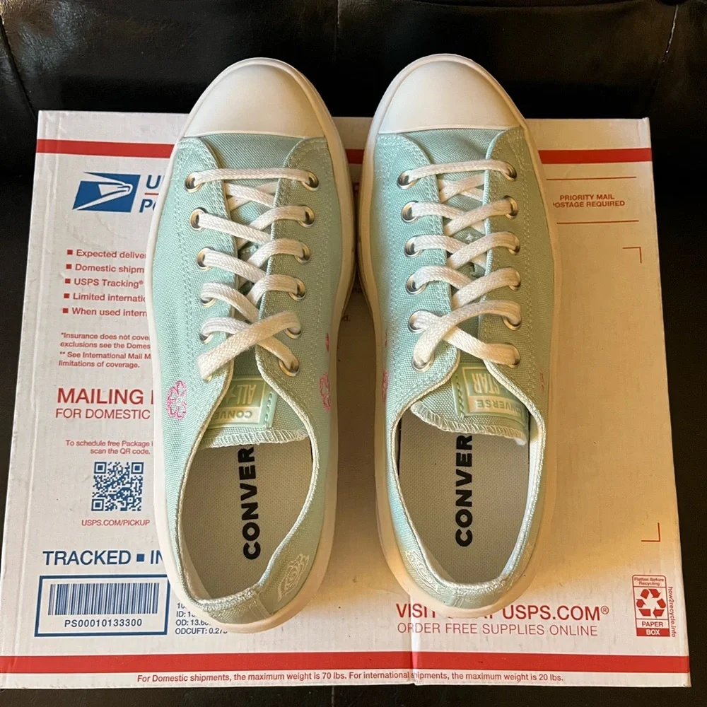 Converse Chuck Taylor All Star Move Platform Low Summer Embroidery - Picture 4 of 7